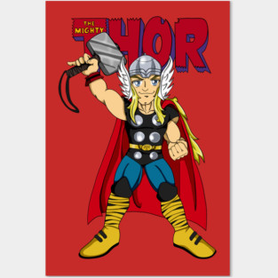 Thor! Posters and Art