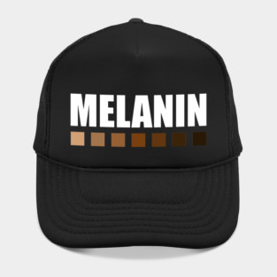 Melanin Color Shades Squares, Black Lives Matter Hat