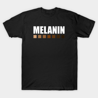 Melanin Color Shades Squares, Black Lives Matter T-Shirt