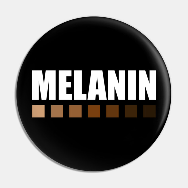 Melanin Color Shades Squares, Black Lives Matter Pin by logiamerch