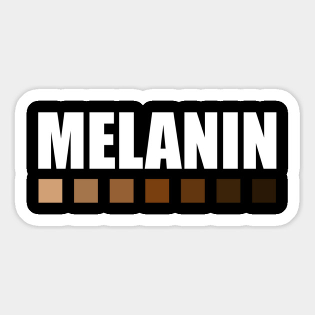 Melanin Color Shades Squares, Black Lives Matter Magnet by logiamerch