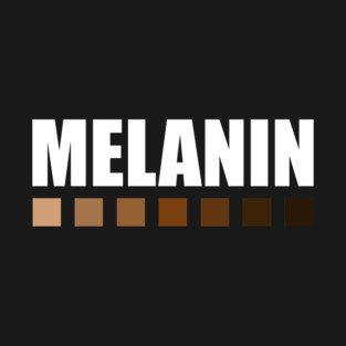 Melanin Color Shades Squares, Black Lives Matter T-Shirt