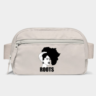 Afro, African Woman Roots, Africa Map, Black Pride Bag