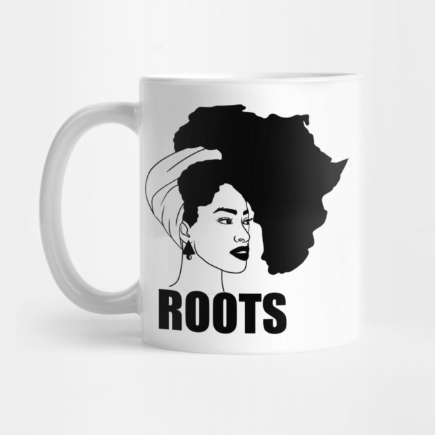 Afro, African Woman Roots, Africa Map, Black Pride by logiamerch