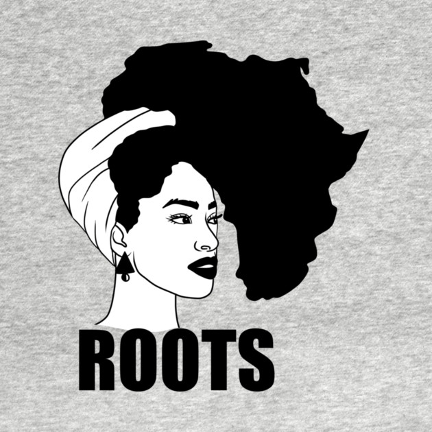 Afro, African Woman Roots, Africa Map, Black Pride by logiamerch