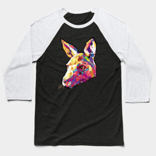 kangaroo Baseball T-Shirt