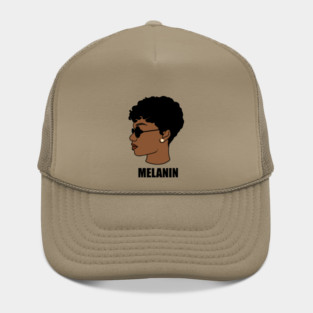 Melanin, Afro Woman, Black Girl Magic Hat