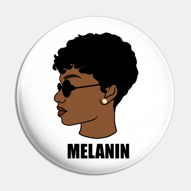 Melanin, Afro Woman, Black Girl Magic Pin by logiamerch