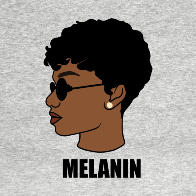 Melanin, Afro Woman, Black Girl Magic by logiamerch