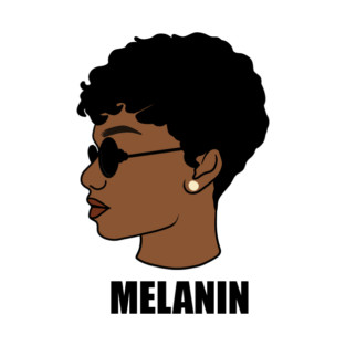 Melanin, Afro Woman, Black Girl Magic T-Shirt