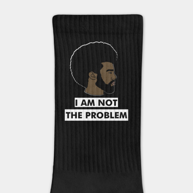 I Am Not The Problem T-Shirt, Afro Black Man, Black Lives Matter by logiamerch