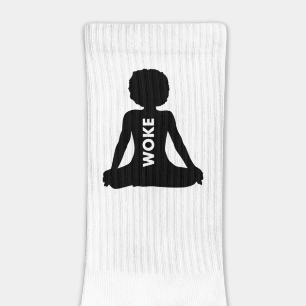 Afro Woman, Woke, Meditation, African, Black Lives by logiamerch