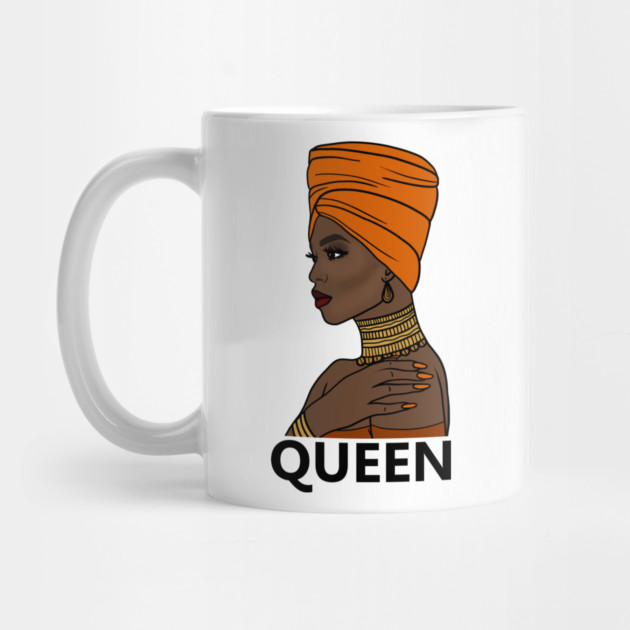 Afro Queen Black Girl Magic, Melanin by logiamerch