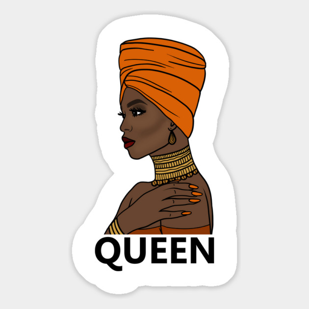 Afro Queen Black Girl Magic, Melanin Magnet by logiamerch