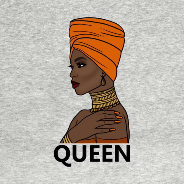 Afro Queen Black Girl Magic, Melanin by logiamerch