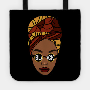 Afro, Black Queen, Proud African Woman, Melanin Tote