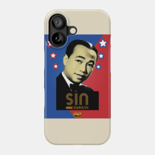 Khmer Pop Star Sin Sisamuth Phone Case