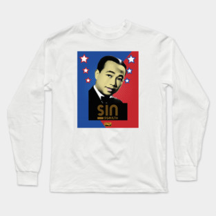 Khmer Pop Star Sin Sisamuth Long Sleeve T-Shirt
