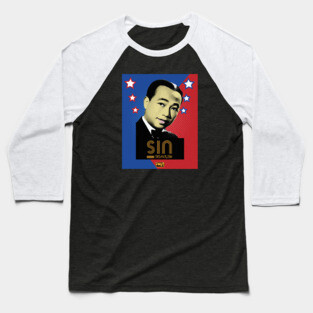 Khmer Pop Star Sin Sisamuth Baseball T-Shirt