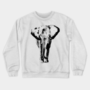 elephant Crewneck Sweatshirt