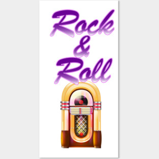 Rock and Roll Jukebox Posters and Art