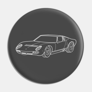 Lamborghini Miura Pin