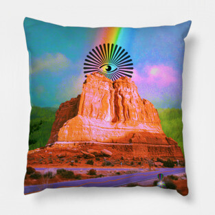The Eye That Sees Everything Pillow