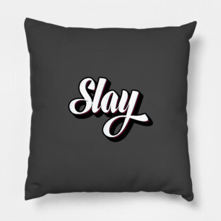 Slay Graffiti Pillow