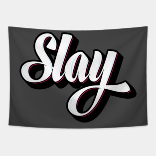 Slay Graffiti Tapestry