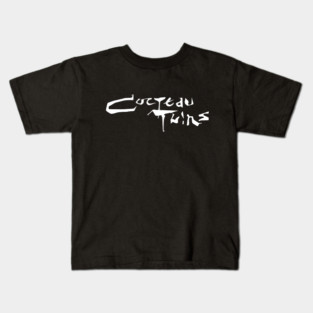 cocteau twins logo - white Kids T-Shirt