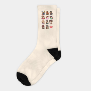 Gravity Falls Puglie Socks