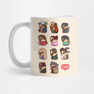 Gravity Falls Puglie Mug