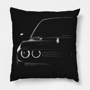 dodge challenger 2015, black shirt Pillow