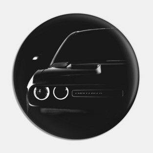 dodge challenger 2015, black shirt Pin