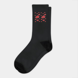 Akatsuki Clouds Face Mask Socks