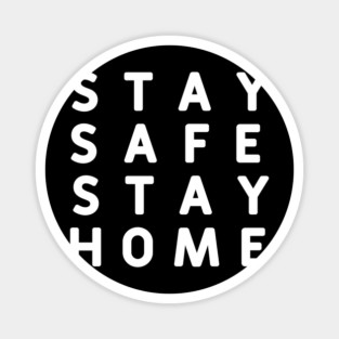 Stay Safe Stay Home #StayHome_2020 Magnet