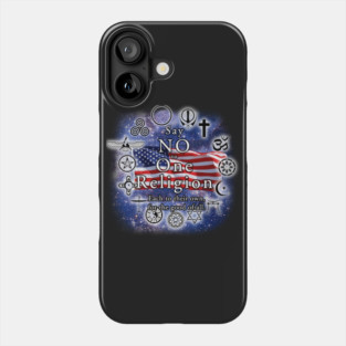 No One Religion Phone Case