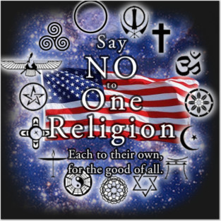 No One Religion Posters and Art