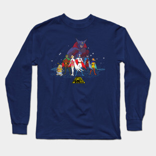 Battle of the Planets - Group Long Sleeve T-Shirt