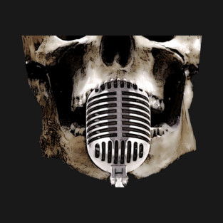 Podcast Forever Mask - Buffed Skull T-Shirt