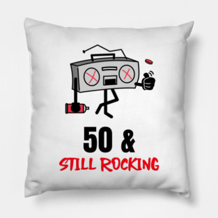 50th Birthday Pillow