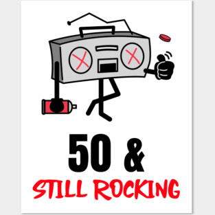 50th Birthday Posters and Art