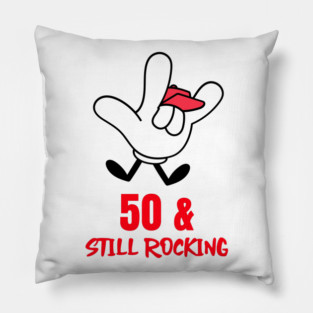 50th Birthday Pillow