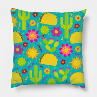 Taco Garden Pillow