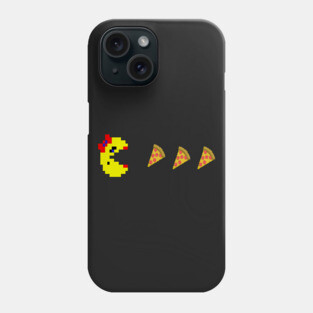 Ms. PAC-MAN Loves Pizza Phone Case