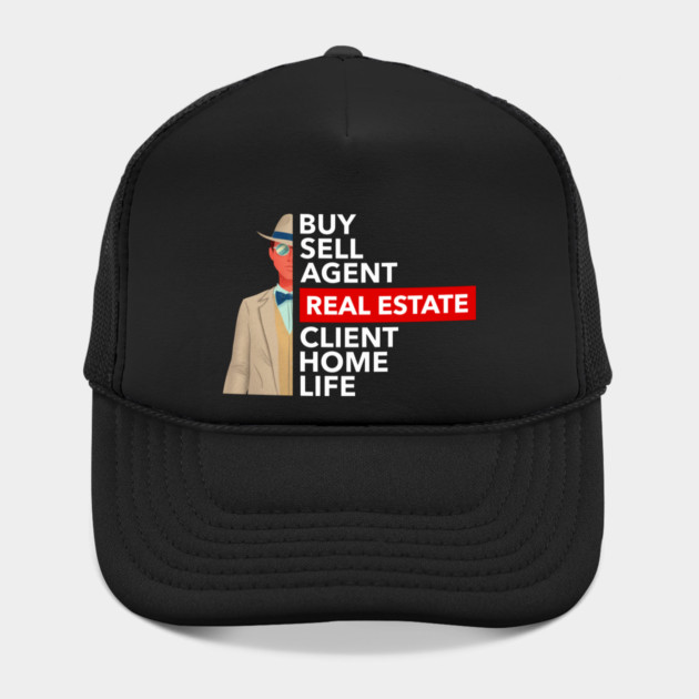 Real Estate Words Man by REG