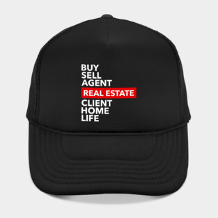 Real Estate Words Hat