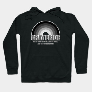 Gray Pride Hoodie