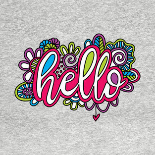 Hello Script T-Shirt