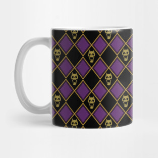 yoshikage kira KILLER QUEEN pattern / jojo DIU purple Mug